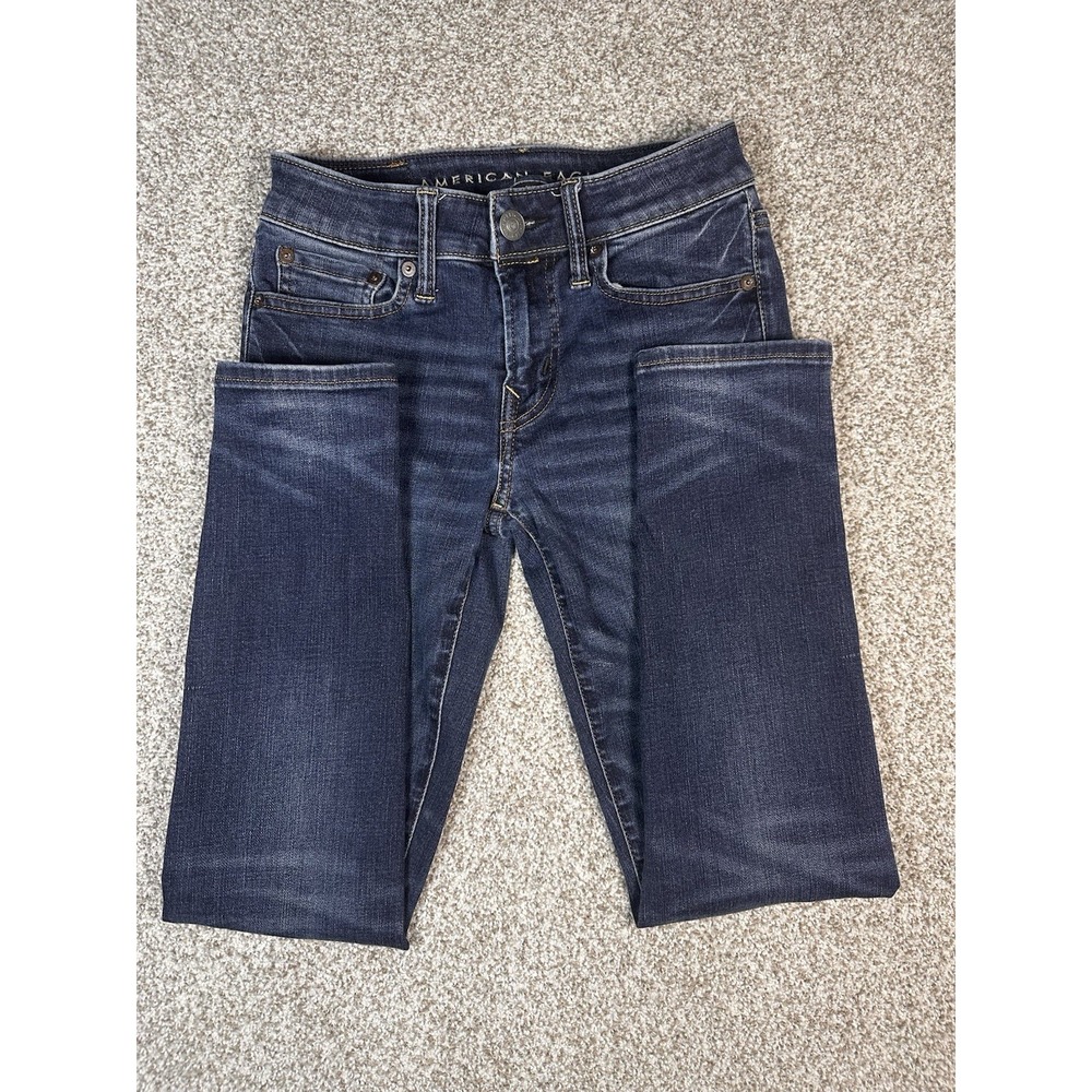 American Eagle - Next Level Stretch - Women's Blue Jeans - Size 26x28
